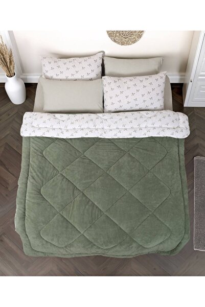 ozlıkaa Welsoft Double Quilt 195X215 cm Double-Sided Ultra Soft Silicone Filled
