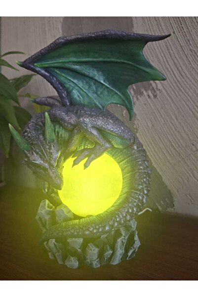 Side Quest Dragon Eclipse LED Masa Lambası – Ejderha Figürlü Dekoratif Işık |...
