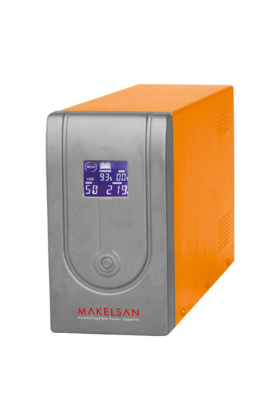 Universal ماكيلسان ليون 2200VA 2x9AH يو بي إس تفاعلي خطي