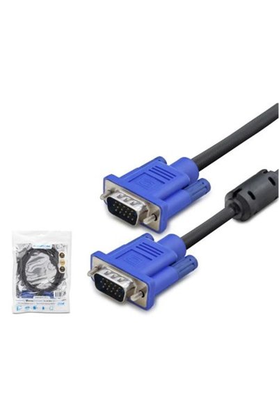 Universal Hadron Hdx7785 Vga Cable Od 7.3 mm a Quality 15 m - Black Blue