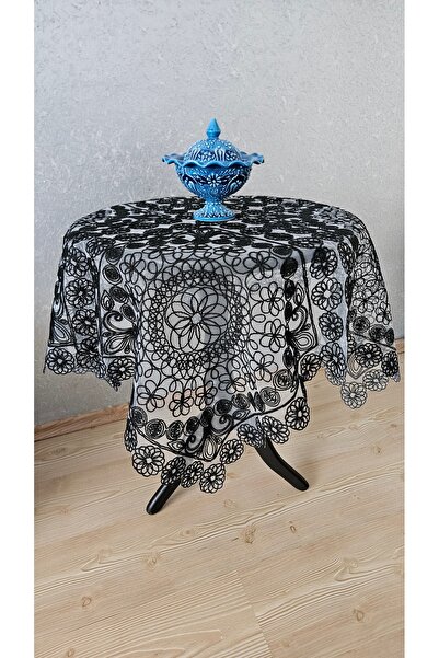 ZESA HOME Tulle Laced Fiskos Tablecloth