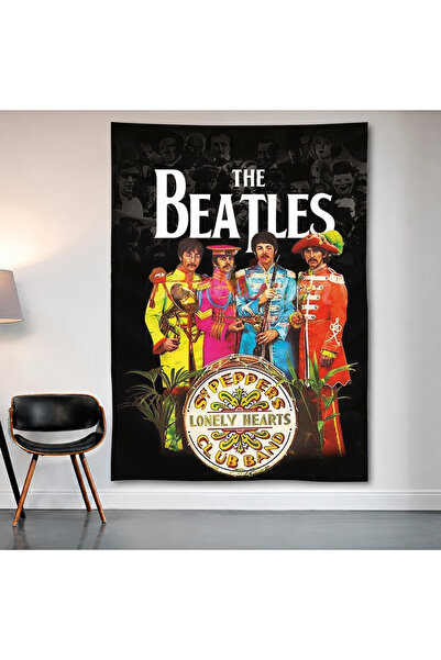Geek Cultcha The Beatles – Sgt. Pepper Wall Covering Wall Tapestry First Qual...