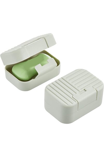 Arabest Green Travel Soap Container,Portable Soap Holder with Lid,Bar Soap Ca...