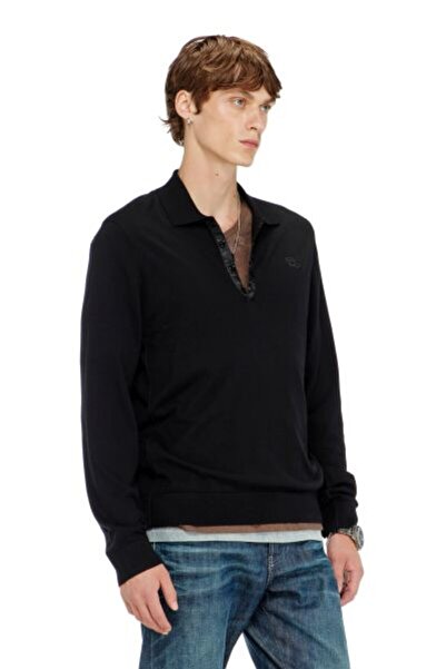 Diesel SİYAH ERKEK K-VILNIUS-LS TOP TRİKO