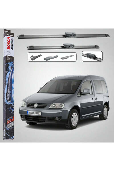 Bosch Комплект чистачки за предно стъкло за VW Caddy III Box (2KB) 2004-2010 ...