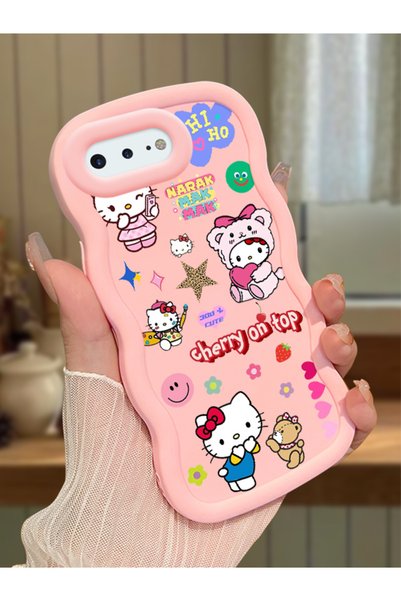 Hontinga iPhone 7 Plus Compatible Case Camera Protector Pink Silicone Couple ...