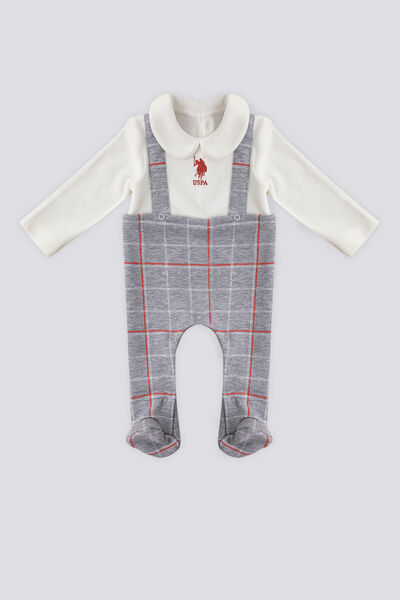 U.S. Polo Assn. U.S. Polo Assn Kız Bebek Siyah Tulum