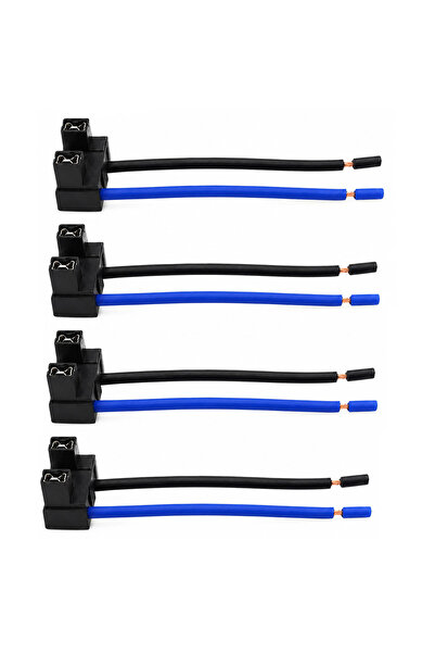 Generic 2-Pin Headlight Socket Adapter Harness Plug Connector Wire Pigtail He...