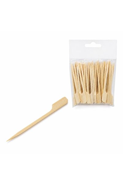 Flippy Bete pentru frigarui, Flippy, tip teppo, din bambus, Set 50 bucati, pe...