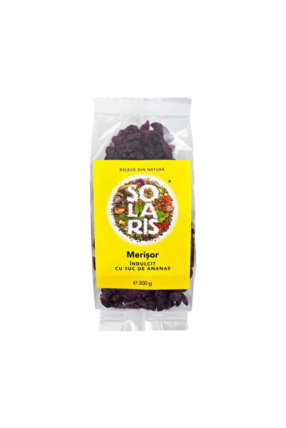 SOLARIS Merisor Indulcit cu Suc de Ananas 300g