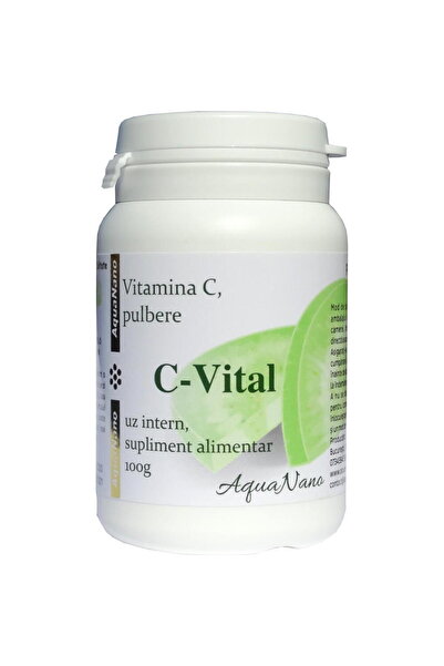 Aghoras Vitamina C Naturala Pulbere C-Vital Aquanano 100g