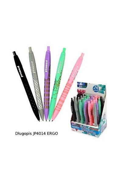 PENWORD Set 24 pixuri ergonomice Ergo albastru 13x10cm