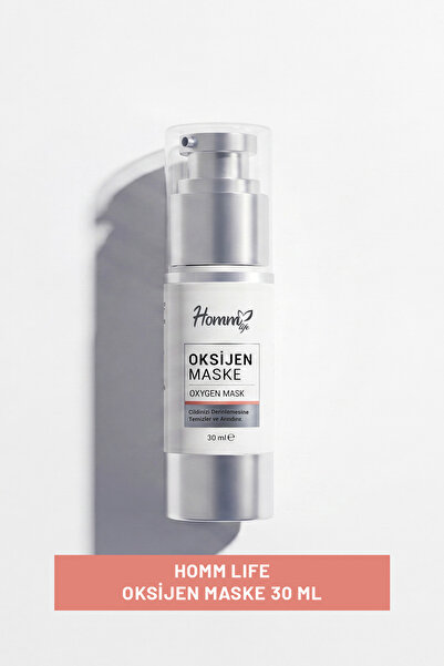 homm Yoğun Nem ve Yumuşak Cilt Bakımı İçin Pratik Kullanım Oksijen Maske 30 ml