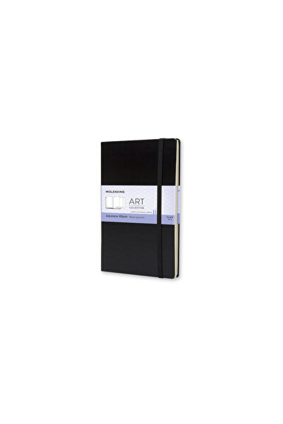 Moleskine Album japonez, Moleskine, Coperta Tare, 130 x 210MM, Negru