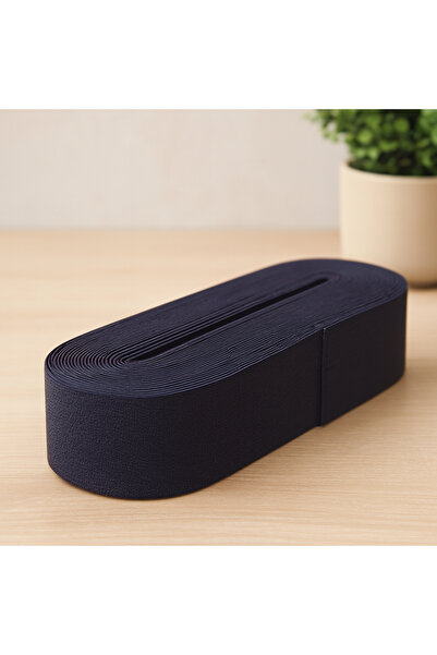 magicool Cuff Elastic Flat Wide Black 4 cm 10 m