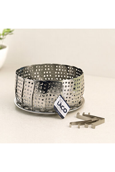 magicool Steamer Vegetable Cooking Basket - Metal Steaming Apparatus