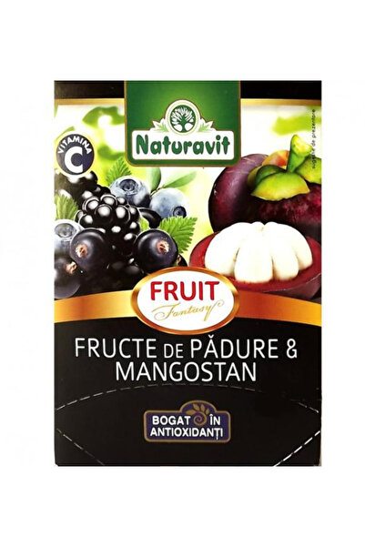 Naturavit Ceai Fructe de Padure si Mangostan Fantasy Naturavit, 15 doze x 1,5 g