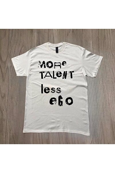 Grafftee Clothing Περισσότερο Ταλέντο, Λιγότερο Εγώ - Τυπωμένο Unisex Oversiz...