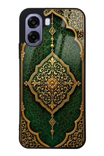 Spoyi حافظة هاتف لامعة بتصميم أوبو A6T إميرالد أوثومن ماجيستي