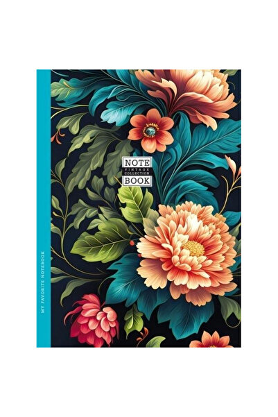 Fresh Caiet Flora 143x200 mm, 64 pagini dictando, coperta rigidă