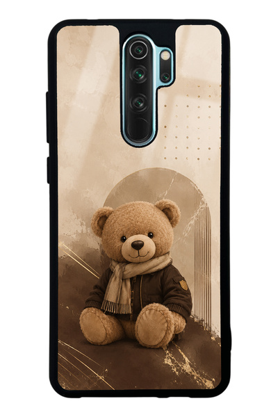 Spoyi Xiaomi Redmi Note 8 Pro Cozy Teddy Design Glossy Phone Case