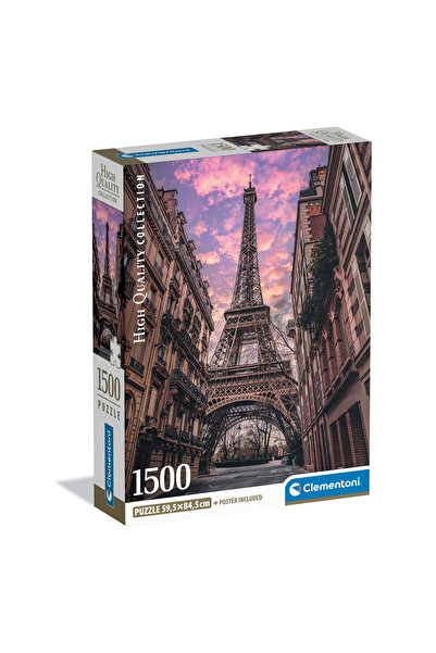 CLEMENTONI Παζλ High Quality Το Παρίσι Ξυπνά 1500 τμχ - Compact Box