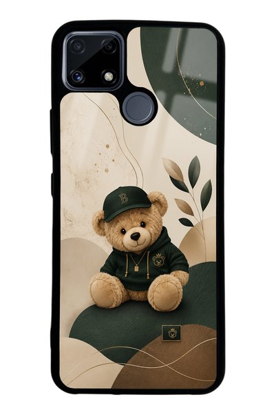Spoyi Realme C25 Forest Teddy Design Glossy Phone Case
