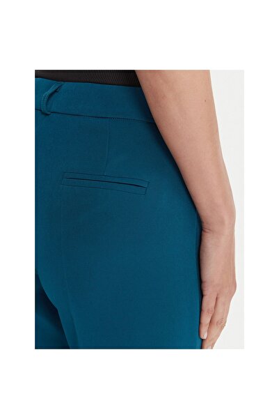 MARYLEY Pantaloni de damă din material textil 25IB52Z/M17/43LK Turcoaz