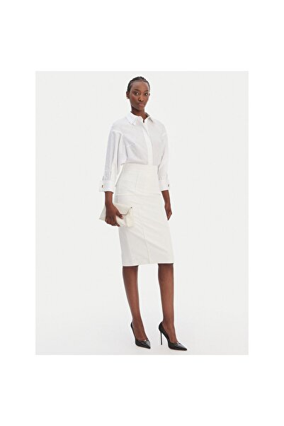 Elisabetta Franchi Cămașă de damă CA14161E2 Albă