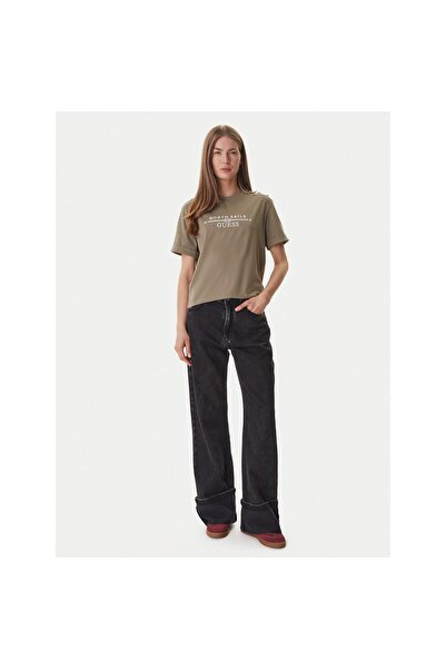 Guess Tricou de damă W6GI03K2657 Verde