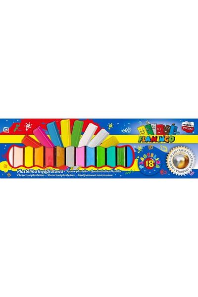 Titanum Set plastilina, Titanum, Multicolor, 18 culori