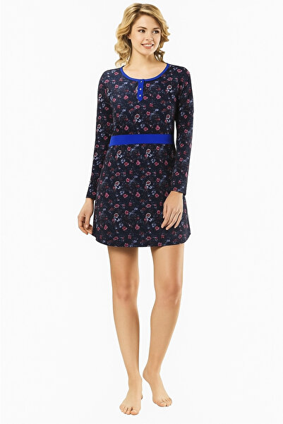 ALFA AKSESUAR 03 Women's Flower Pattern Dress 70031