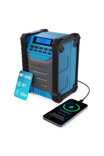 MAJORITY Landbeach 30W IPX54 Taşınabilir DAB/FM Radyo Bluetooth Hoparlör
