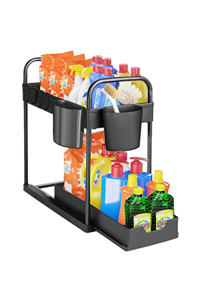 Simply Joy Organizator de baie multifuncțional cu 2 niveluri, Simply Joy, con...