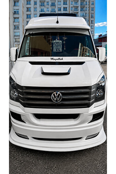 AutoVibe A Kalite Fiber Yarasa Ayna Kapağı Volkswagen Crafter Beyaz Boyalı Ta...