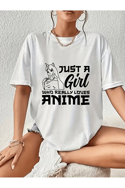 En22 Women' White Minimalist Anime T-Shirt Semi-Sheer Round Neck Short Sleeve...
