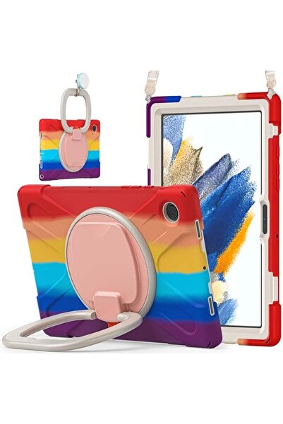 SIGLOO Husă 360 Clamshell cu Suport Rotativ Curea Umăr Maner Samsung Galaxy T...