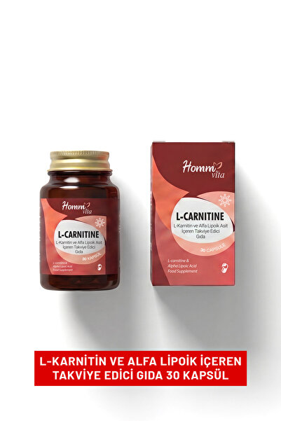 homm Aktif Yaşam Desteği L-Karnitin Ve Alfa Lipoik İçeren Takviye 30 kapsül