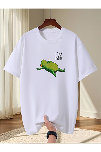 121 Men's - Summer New Design Letter Printed Short Sleeved Top, Fashionable a...