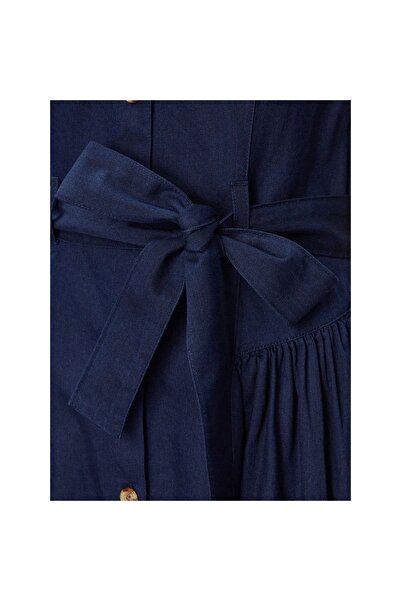 French Connection Rochie cămașă de damă 719T2 Bleumarin