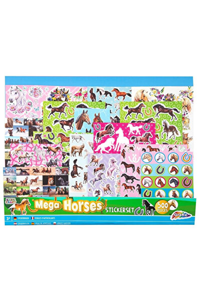 GRAFİX Set stickere Mega 500 buc multicolor 40x32cm
