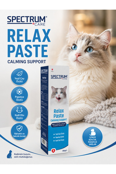 Spectrum Care Relax Paste Kedi Sakinleştirici Anti stress Malt 30 gr.