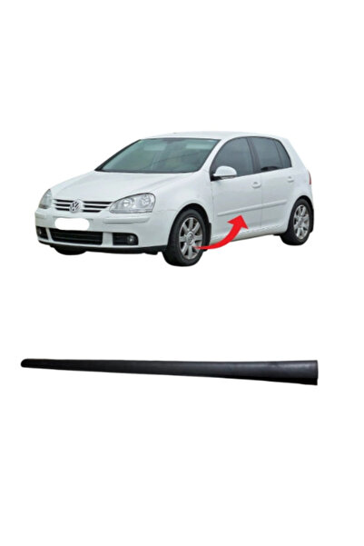 gkl Golf5 Door Strip Front Left Satin Black 2005-2009 1K4853515B 9B9