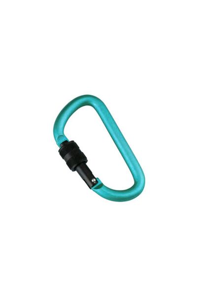 Munkees D-Shape Carabiner With Screw Lock 80mm