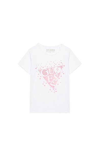 Guess Tricou de fată K6RI00K6YW4 Alb