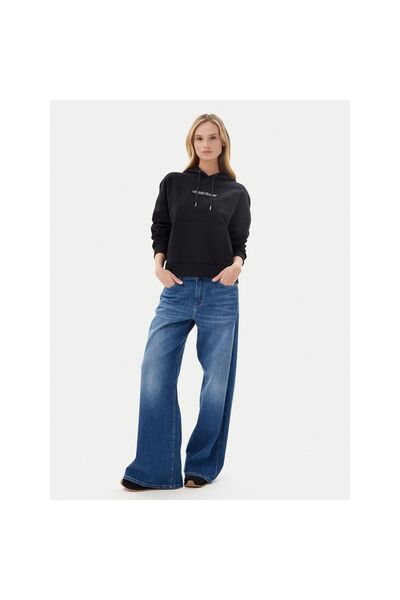 Guess Jeans Bluză de damă W5RQ27K68I4 Negru