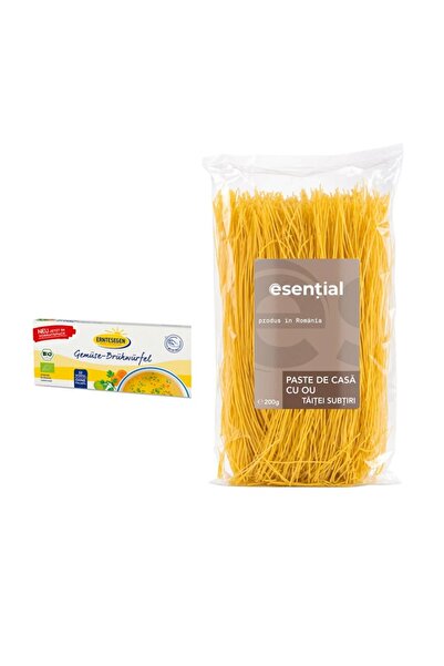 esential Pachet Supă Bio Erntesegen – Cuburi pentru supă de legume 132g + Pas...