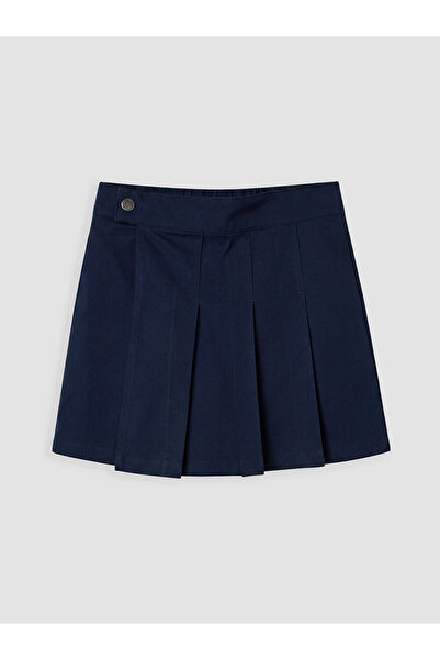 LC Waikiki Vizyon New Season Girls' Pleated Gabardine Skirt