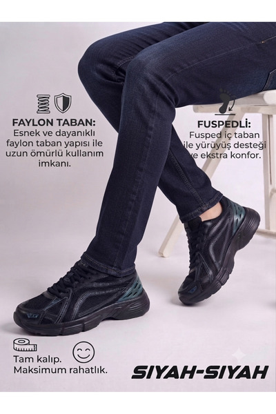 FIERO MIEN Unisex Comfortable Daily Sneaker Sports Walking Shoes