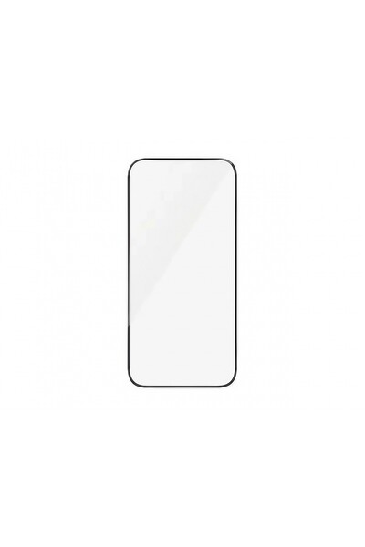 Nobrand Folie de sticlă securizată, compatibilă cu Apple iPhone 16 Pro Max, Adeziv integral, Margini negre